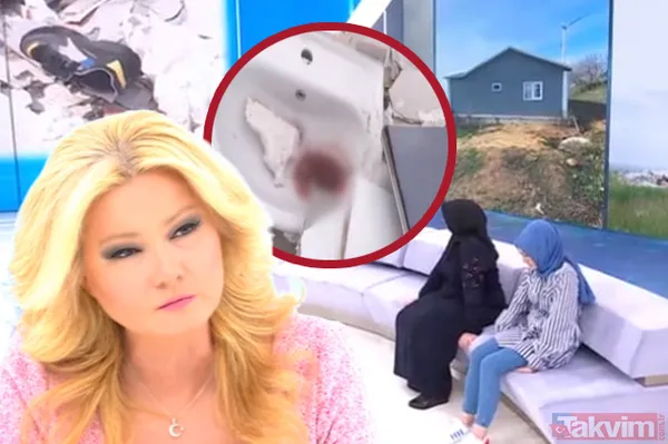 Müge Anlı çocuklarıyla sırra kadem basan Sevgi Demirci olayında kan donduran detaya ulaştı! Yıkık evden çıkan kanlı lavabo ve ayakkabı... - 1