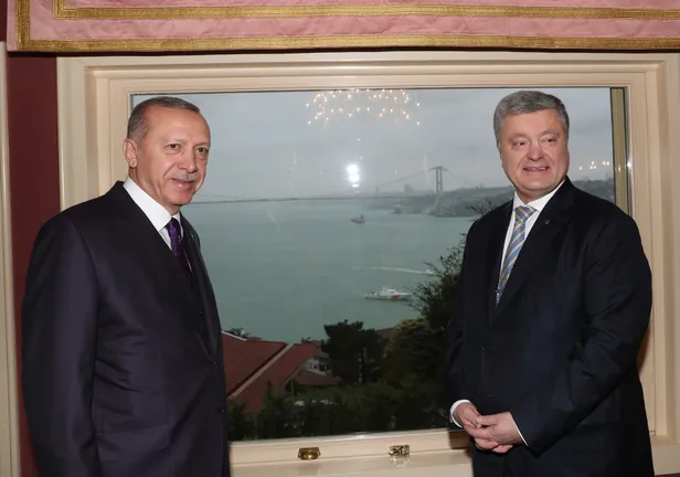 Başkan Erdoğan ile Ukrayna Devlet Başkanı Poroşenko arasında kritik görüşme-1