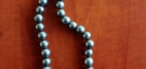 Uzay taşından tespih yapıldı