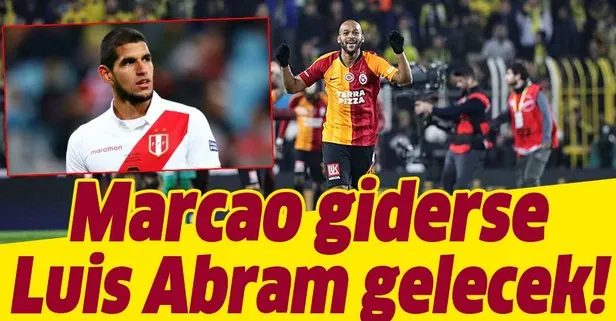 Galatasaray’da Marcao giderse Luis Abram gelecek