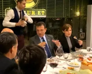 Seçimlerden önce Kuran okuyan İmamoğlu, seçimlerden sonra şarap ziyafeti çekti!