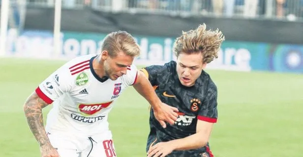 Galatasaray ikinci hazırlık maçında Macar ekibi MOL Fehervar’a karşı tek golle yenildi
