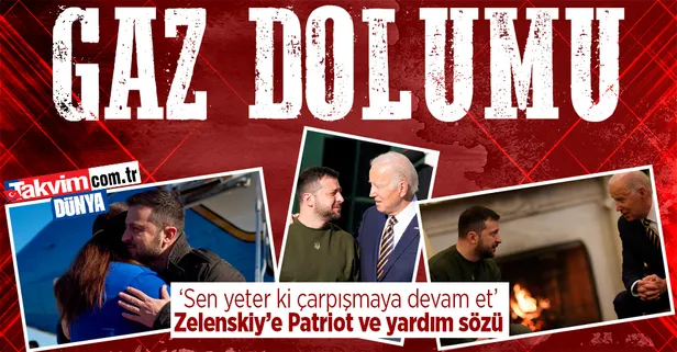 Savaş döneminde ilk yurt dışı ziyareti! Ukrayna Devlet Başkanı Zelenskiy ABD'de: Beyaz Saray'da Biden'la görüşüp madalya verdi
