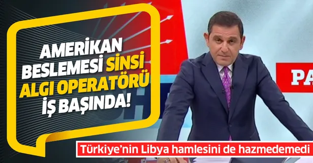 ABD'li Fox TV'nin sunucusu Fatih Portakal'ın Libya hazımsızlığı! "Türkiye emperyalist bir ülke oldu"