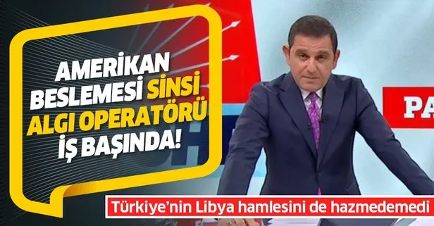 ABD’li Fox TV’nin sunucusu Fatih Portakal’ın Libya hazımsızlığı! Türkiye emperyalist bir ülke oldu