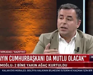 11 Milyon Ağaç projesini eleştiren CHPli Barış Yarkadaş canlı yayında fena rezil oldu
