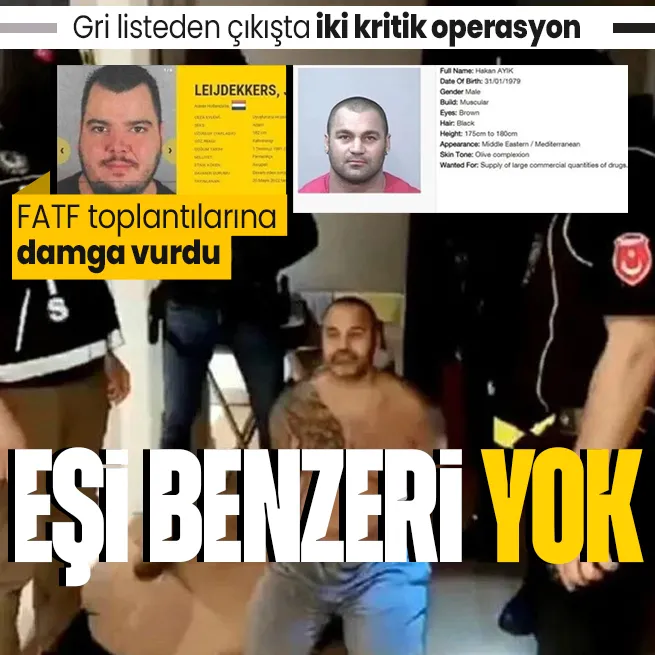 Türkiye gri listeden çıkarken suç örgütlerine yönelik iki operasyon FATF toplantılarına damga vurdu: Leijdekkers ve Comanchero