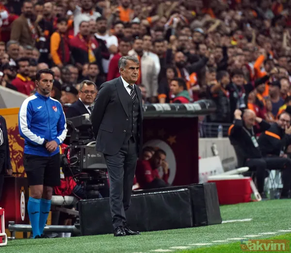 Şenol Güneş neye uğradığını şaşırdı! Kart isterken top çarptı - 1