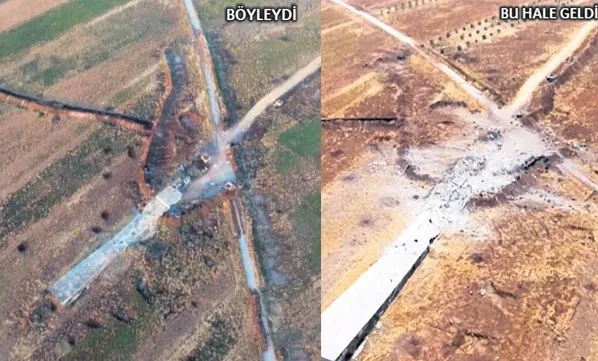 YPG'nin güvenlik noktası yerle bir edildi-1