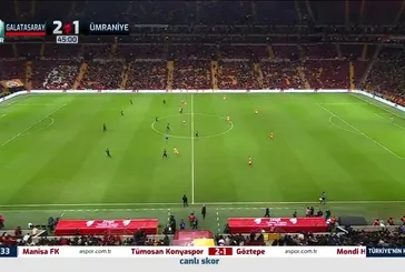 ▶️ Galatasaray 4-1 Ümraniyespor ⚽ (ÖZET İZLE)