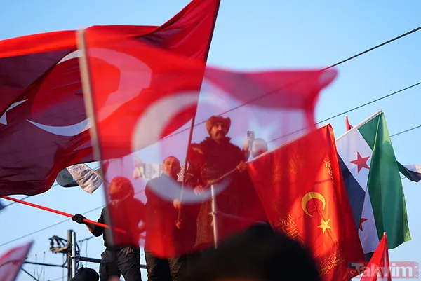 Binler Galata'ya akın etti... İstanbul'dan Aksa'ya direnişe bin selam! | Alandan tarihi kareler - 28