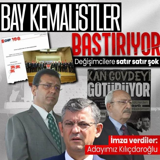 CHPde kurultaya saatler kala saflar netleşiyor! Aylin Nazlıaka ve Gençosman Killikten Kılıçdaroğluna imzalı destek... İl başkanları açıklama yaptı