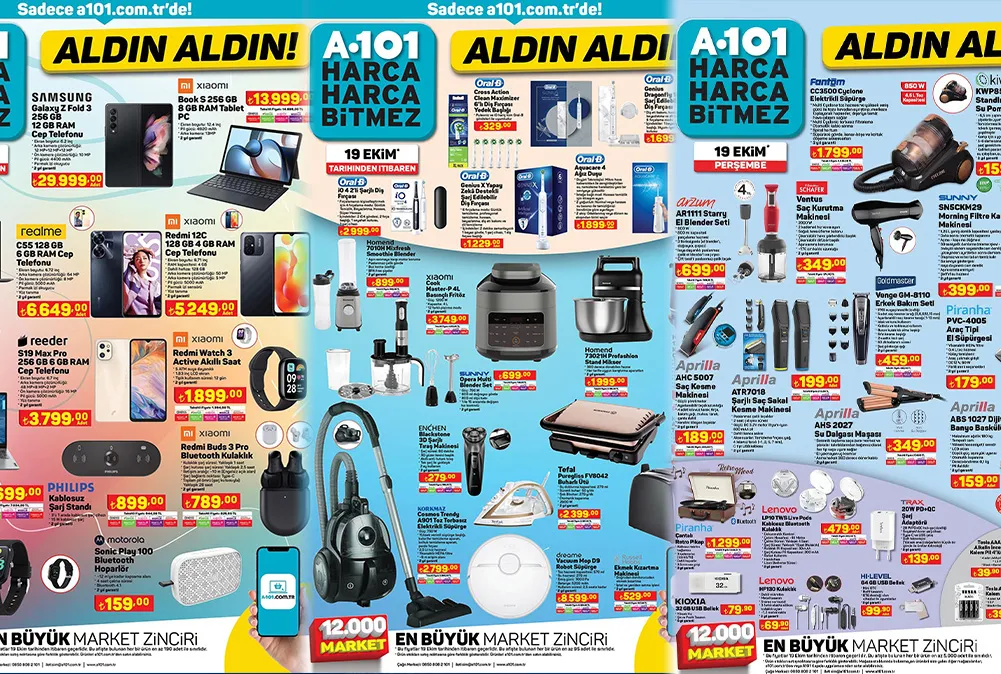 20 Ekim 2023 A101 aktüel
