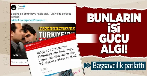 Ankara Cumhuriyet Başsavcılığı’ndan Oda TV ve BBC’nin Osman Çallı iddiasına yalanlama! Gerçek ortaya çıktı