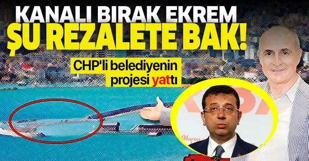 CHP’li Büyükçekmece Belediyesi’nin Yat Limanı Projesi denize gömüldü