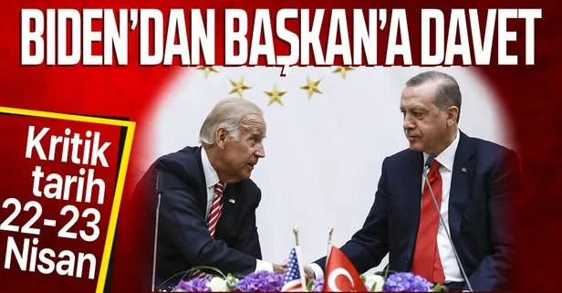 Son dakika: ABD Başkanı Biden’dan Başkan Erdoğan’a ’İklim Zirvesi’ daveti ve mektup!