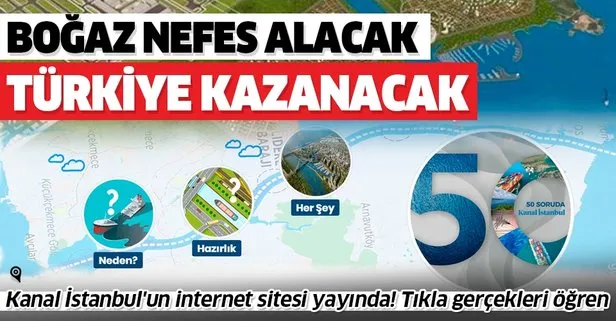 Kanal İstanbul’un internet sitesi yayında! İletişim Başkanı Fahrettin Altun duyurdu