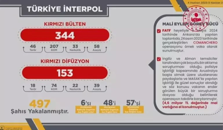 İçişleri Bakanı Ali Yerlikaya açıkladı: 1 yılda 585 organize suç örgütü çökertildi-5