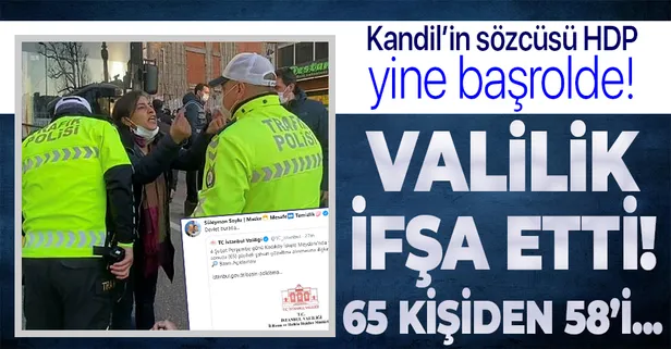 İstanbul Valiliğinden Kadıköy'deki olaylara ilişkin açıklama: 65 şüpheliden 58’i farklı silahlı terör örgütleriyle iltisaklı-irtibatlı