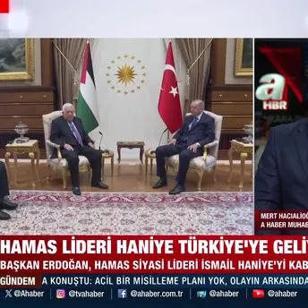 İstanbul’da Gazze zirvesi! Başkan Erdoğan Hamas lideri İsmail Haniye’yi kabul edecek!