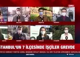 İstanbul’un 7 ilçesinde işçiler grevde