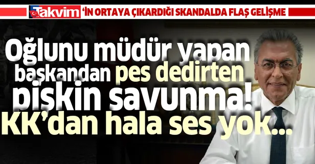 Oğlunu Genel Müdür Yardımcısı yapıp 7.000 lira maaş bağlayan CHP'li İsmail Uygur'dan skandal savunma