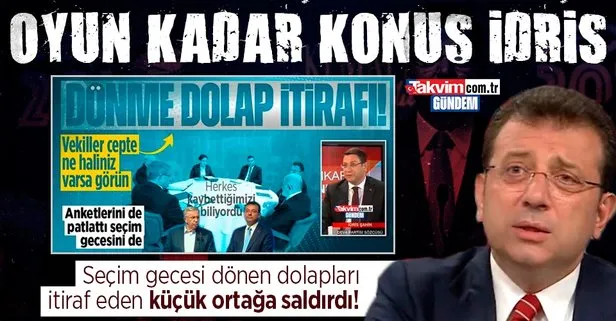 7’li koalisyonda seçim gecesi kavgası! CHP’li Ekrem İmamoğlu DEVA Partili Şahin’i suçladı: Ne ittifak ruhuna ne de takımdaşlığa uyar
