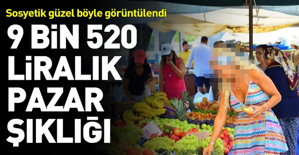 Burcu Şendir'in pazar şıklığı