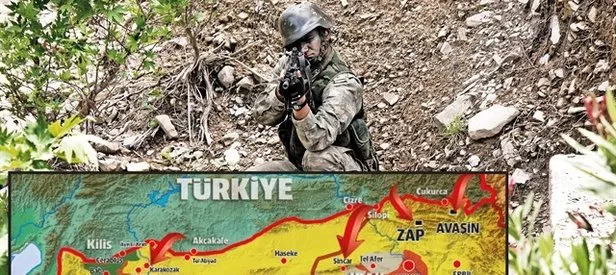 Türkiye, yeni harekatlar için düğmeye bastı