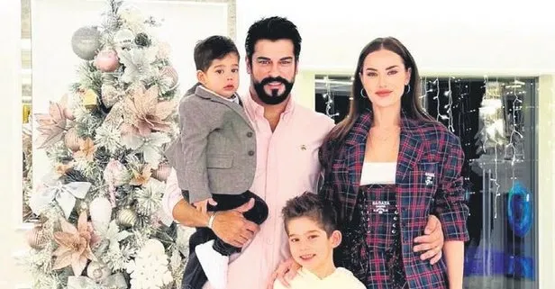 Burak Özçivit ve eşi Fahriye Evcen’in yeni yıl fotoğrafına beğeni yağmuru!