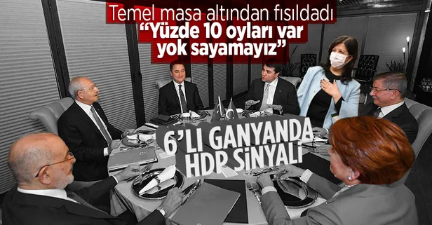 6'lı masada HDP sinyali! Temel Karamollaoğlu: HDP'nin yüzde 10'un üstünde oyu var yok sayamayız