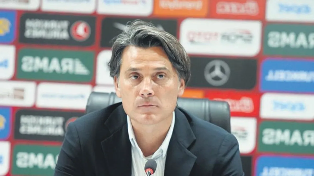 Montella İzlanda maçının önemini vurguladı!