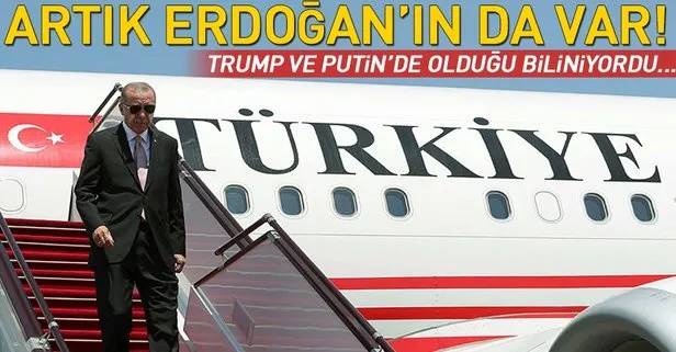 Trump ve Putin gibi Artık Başkan Erdoğan’ın da var