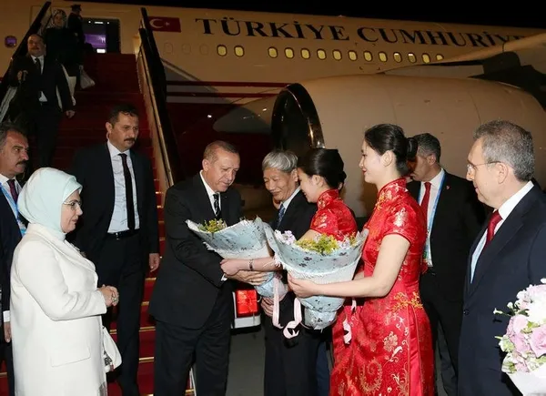 Cumhurbaşkanı Erdoğan Çin'de-1