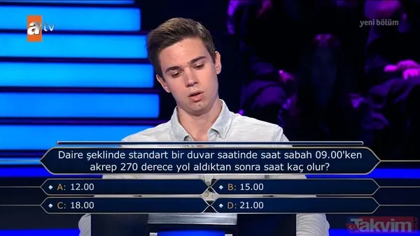 Kim Milyoner Olmak İster'de Fenerbahçe sorusu! Tuttuğu takımın rengini bilemedi veda etti! Kenan İmirzalıoğlu: 'Galatasaray mı sandın?' - 25