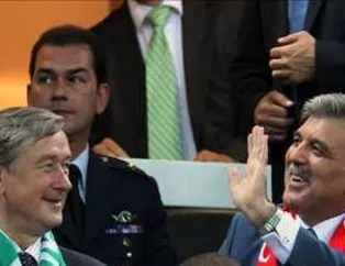 Abdullah Gül'den Meksika şov