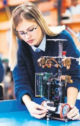 Gençler yarışıyor