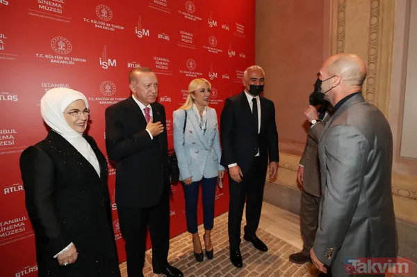 Başkan Erdoğan 'Tarihi Atlas Sineması'nın açılışını yaptı! Jason Stahham ve Guy Ritchie sürprizi... - 7
