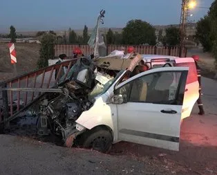 Demir korkuluğa saplandı! Feci ölüm...