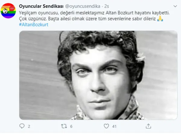 Yeşilçam'dan acı haber! Usta oyuncu 74 yaşında hayata veda etti!-1
