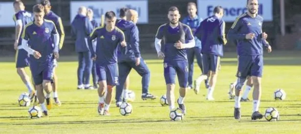 F.Bahçe’de izin bitti topbaşı yaptılar!