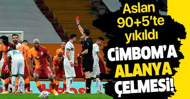 Galatasaray’a Alanya çelmesi! Aslan evinde mağlup oldu...