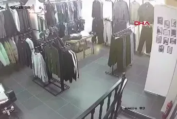 Avcılar’da ayakkabı hırsızlığı kamerada: İşte o anlar!