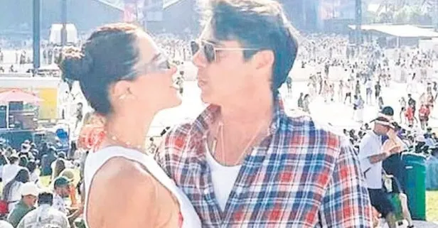 Festival zamanı! Belçim Bilgin ve sevgilisi Alfredo Di Blasio ile öyle bir poz verdi ki....