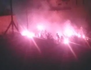 Rumlardan KKTC tarafına molotoflu saldırı