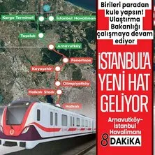 İstanbul’a bir yeni metro daha! Arnavutköy-İstanbul Havalimanı metrosu bugün hizmete giriyor! Seyahat süresi 8 dakikaya düşecek!