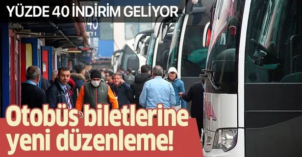 Son Dakika Otobus Biletlerine Yeni Duzenleme Yuzde 40 Indirim Geliyor Takvim