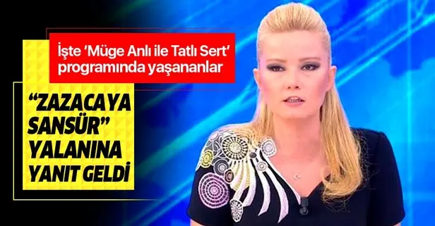 ’Müge Anlı ile Tatlı Sert’ Programı’ndan tartışmalara yol açan Zazaca konusu hakkında flaş açıklama...