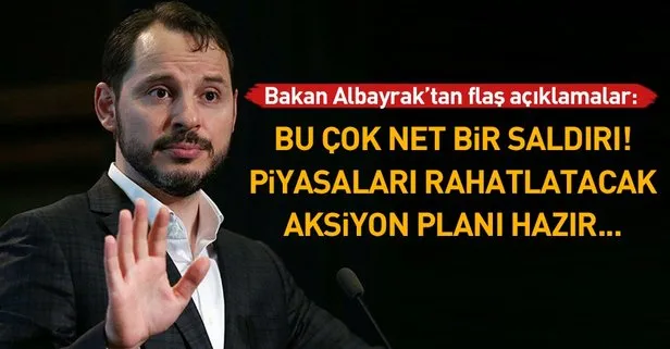 Bakan Albayrak: ’Piyasaları rahatlatacak aksiyon planları hazır’