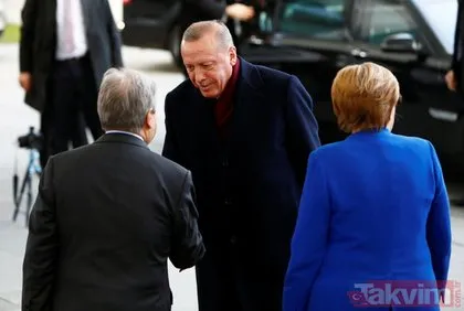 Berlin’deki zirvede Başkan Erdoğan rüzgarı